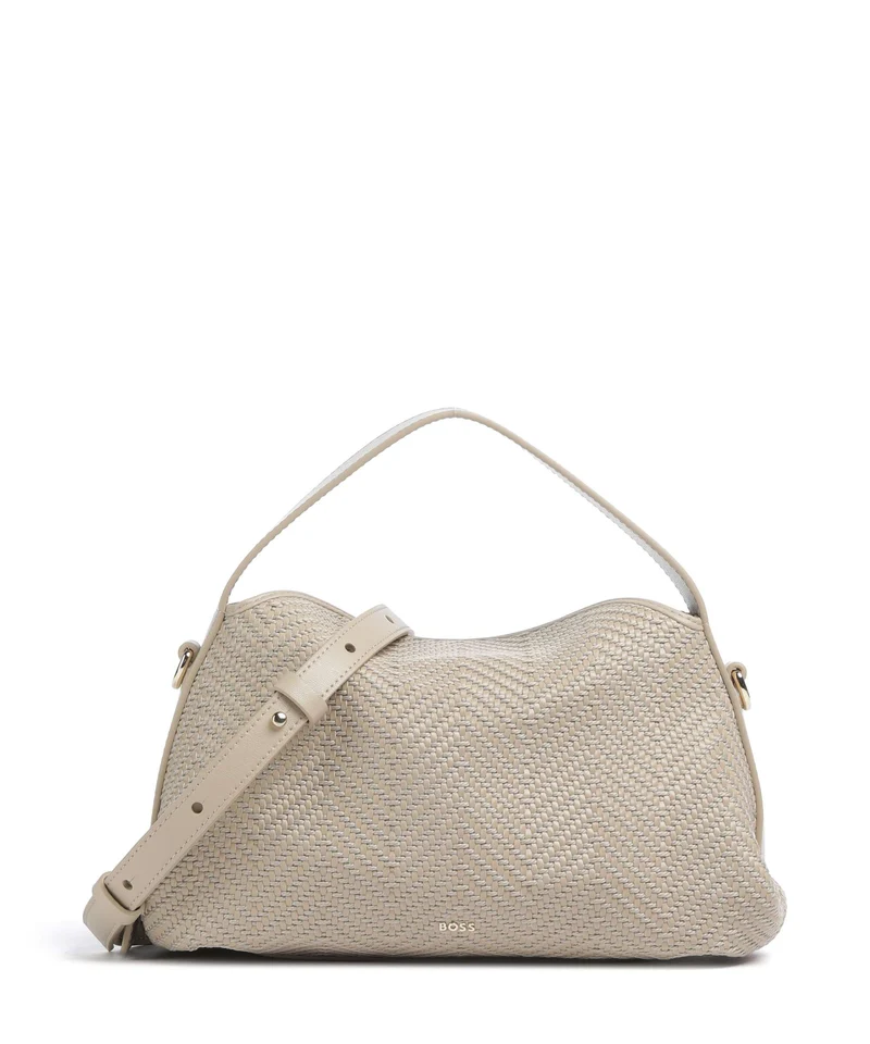 BOSS Caylie Crossover väska light beige