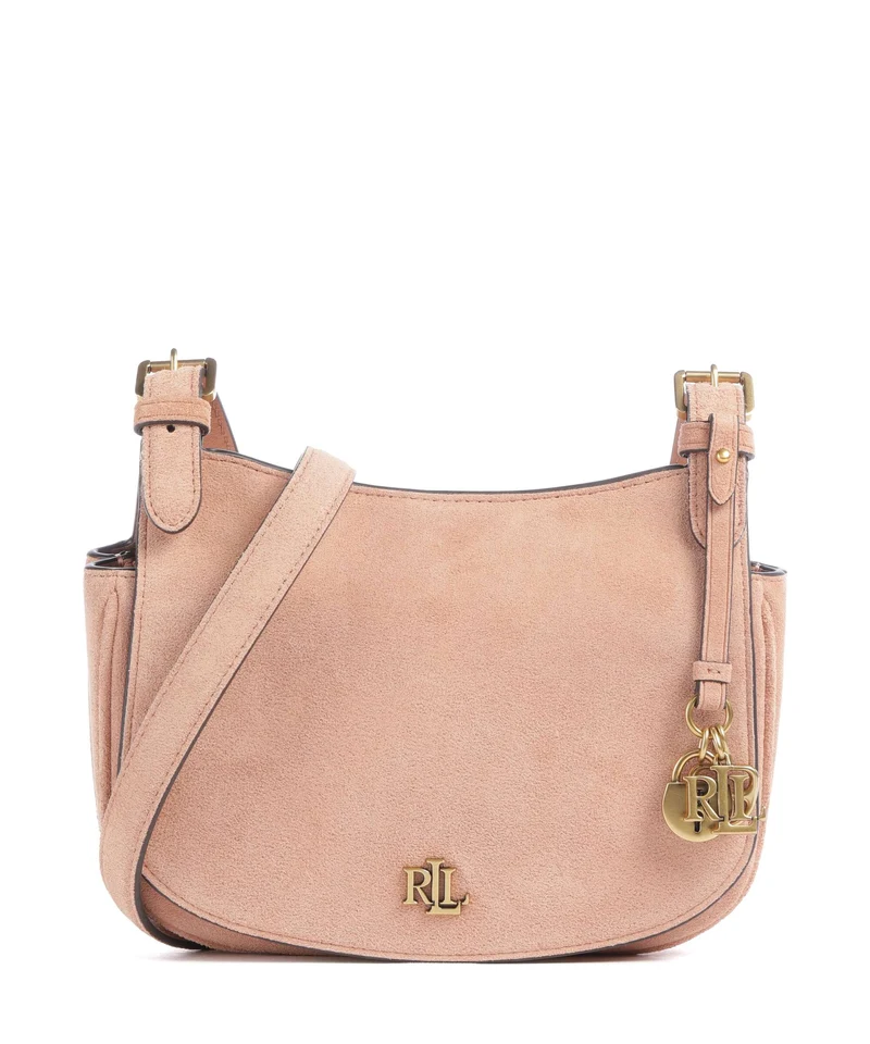 Lauren Ralph Lauren Marcy Medium Crossover väska pink sienna