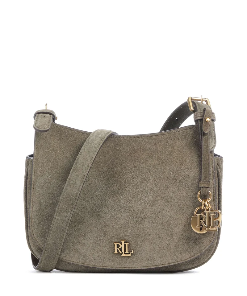 Lauren Ralph Lauren Marcy Medium Crossover väska botanic green