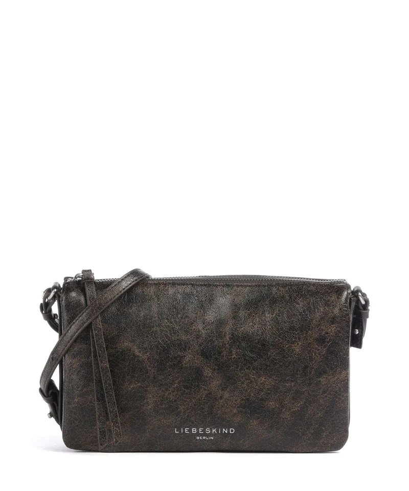 Liebeskind Nina Vintage PU S Crossover väska deep soil