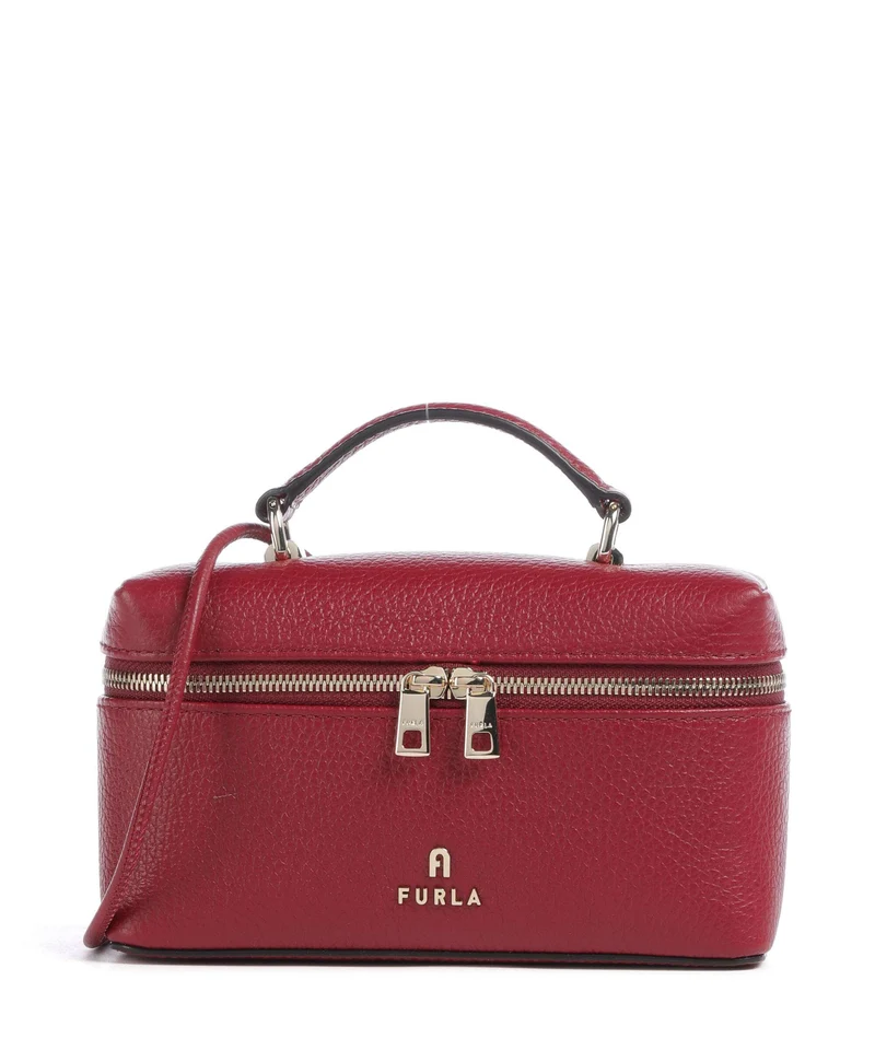 Furla Camelia Micro Crossover väska ciliegia