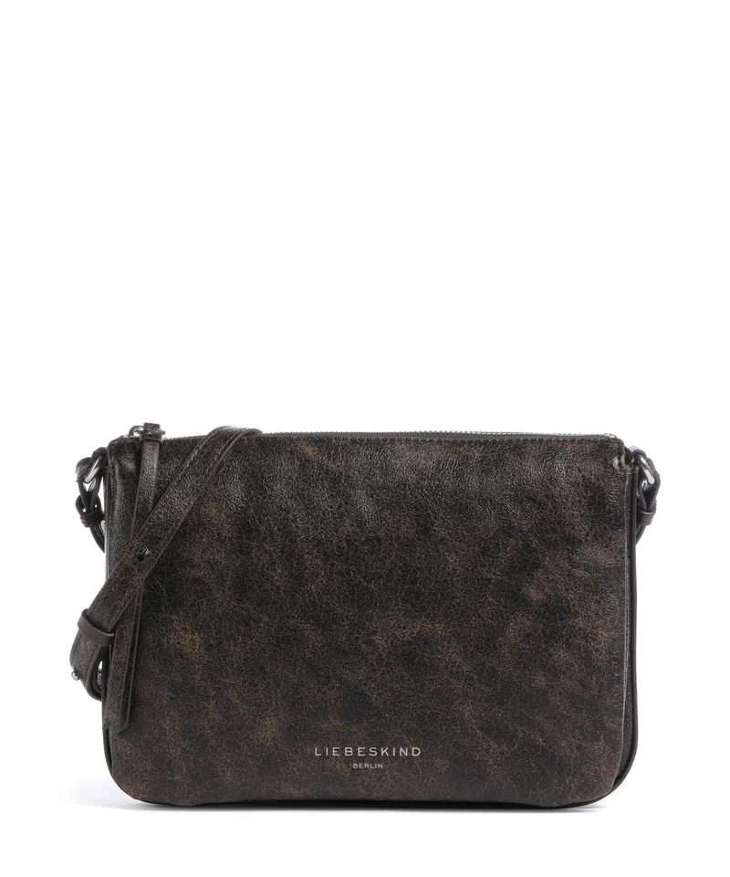 Liebeskind Nina Vintage PU M Crossover väska deep soil