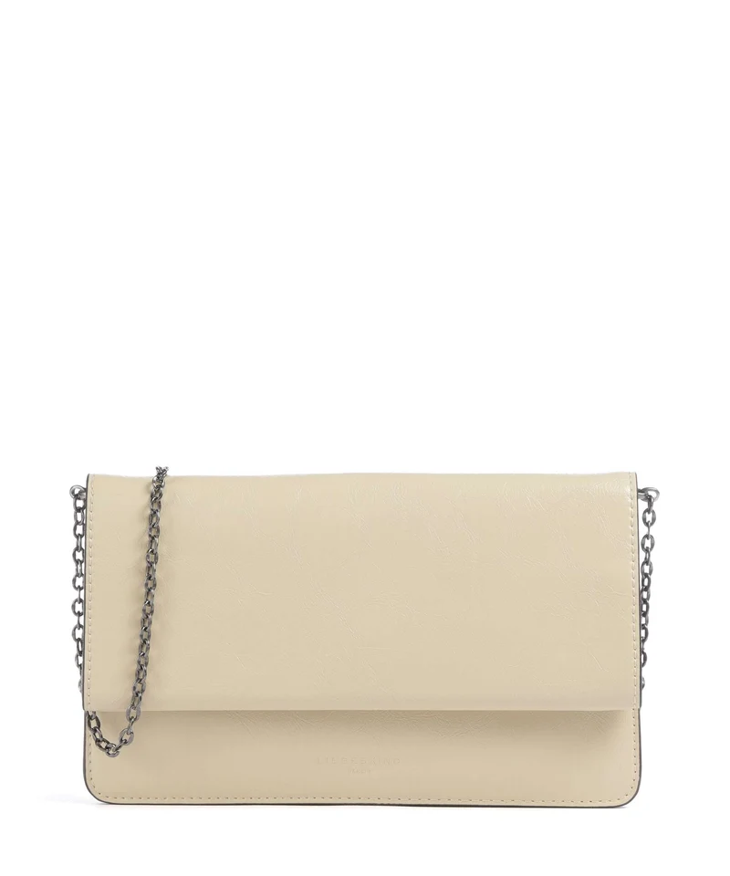 Liebeskind Audrey Recycled Lack Distressed S Crossover väska biscotti