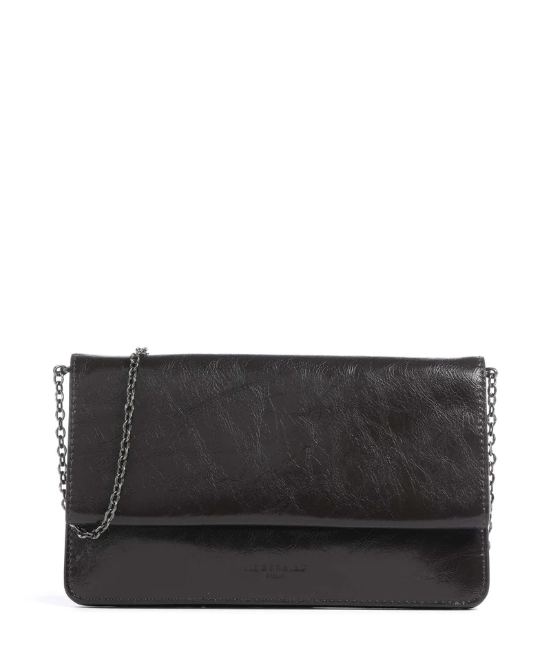 Liebeskind Audrey Recycled Lack Distressed S Crossover väska deep soil