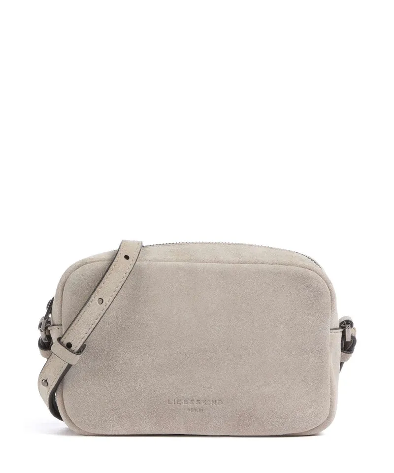 Liebeskind Ella Hydro Suede S Crossover väska beige
