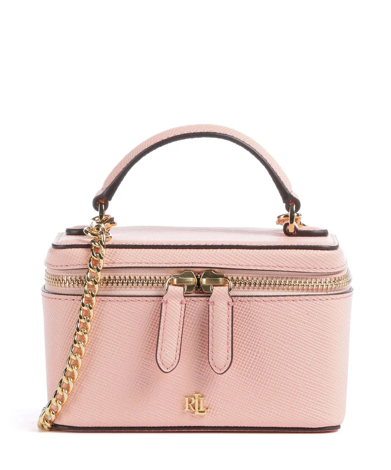 Lauren Ralph Lauren Hallee Small Crossover väska pink rhodonite