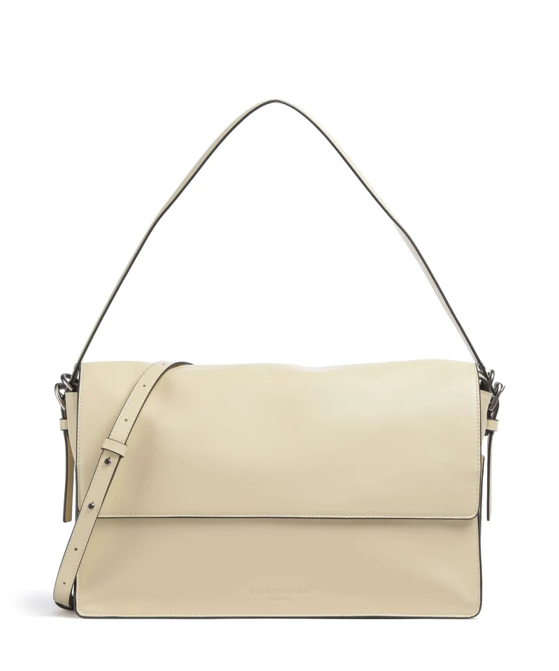 Liebeskind Audrey Recycled Soft Calf M Axelremsväska biscotti