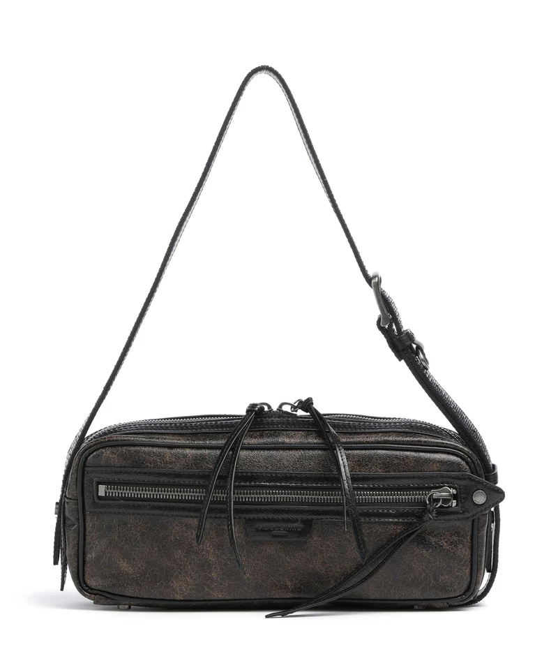 Liebeskind Juno Vintage PU S Axelremsväska deep soil