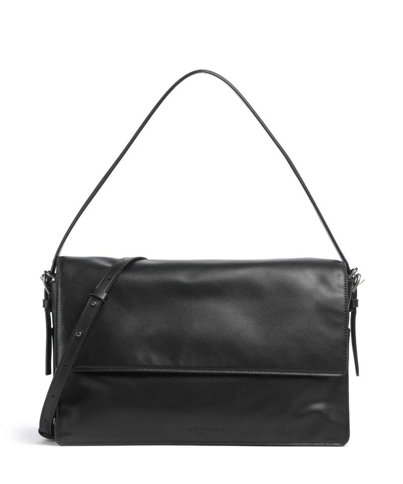 Liebeskind Audrey Recycled Soft Calf M Axelremsväska black