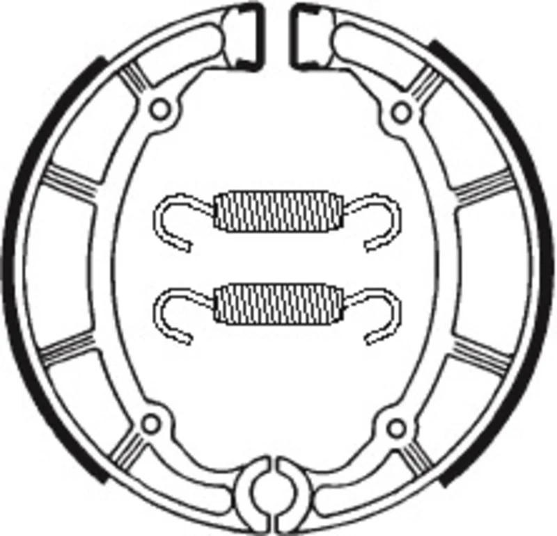 TECNIUM Street Organic Brake shoes - BA065 1022248