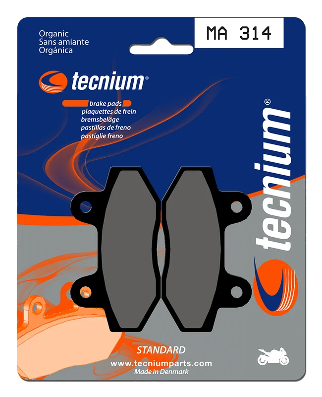 TECNIUM Street Organic Brake pads - MA314 1022475