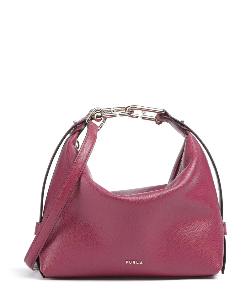 Furla Tonie Mini Axelremsväska rododendro